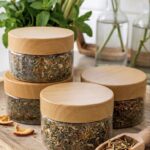 חליטת צמחים detox