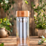 בקבוק זכוכית לתה חם/ קר